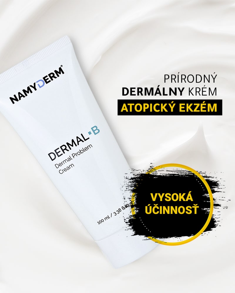 Dermal B - dermálny krém na atopický ekzém - vysoká účinnosť