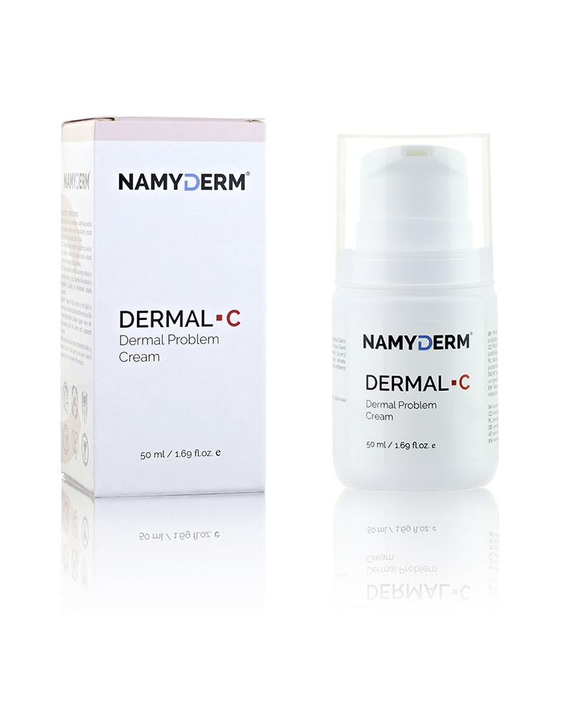 DERMAL C – prírodný dermálny krém. Ekzém, akné, dermatitída.