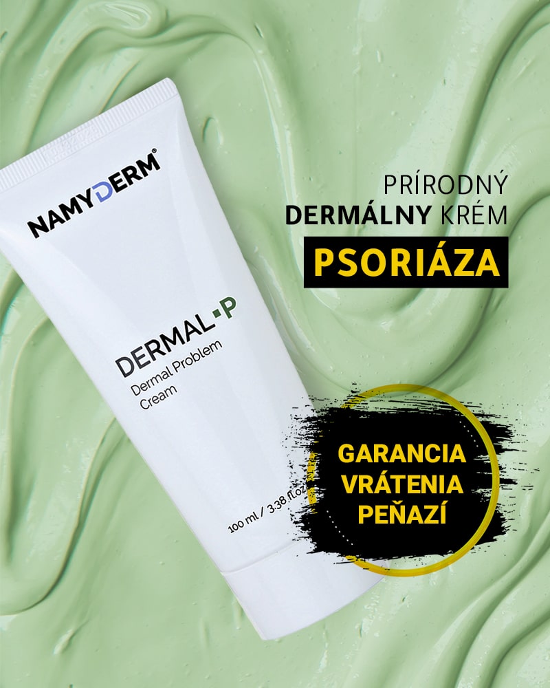 Dermal P – prírodný dermálny krém na psoriázu