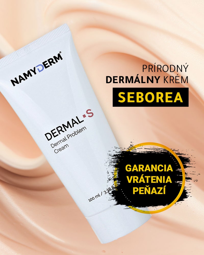 Dermal S – prírodný dermálny krém. Seborea, rosacea a kuperóza