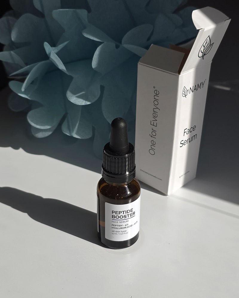 Peptide 5% | Prírodné pleťové sérum | Vrásky | Tvorba kolagénu