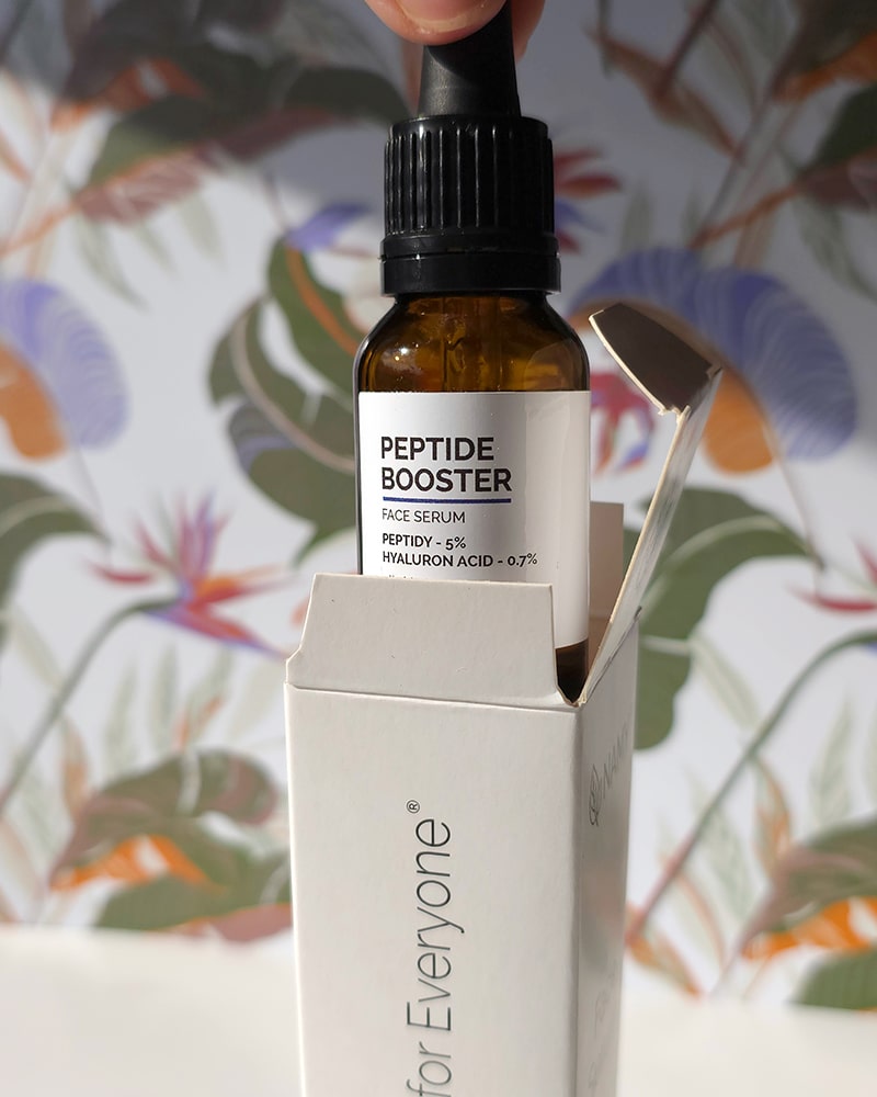 Peptide 5% | Prírodné pleťové sérum | Vrásky | Tvorba kolagénu