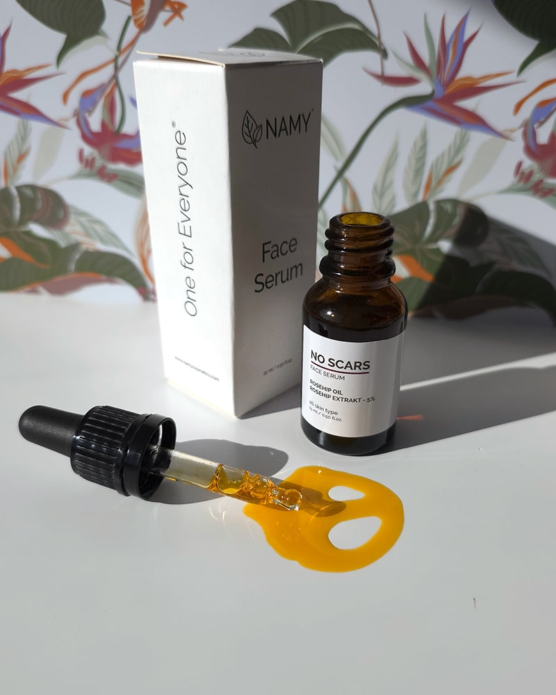 Rosehip 5% | Prírodné pleťové sérum | Jazvy | Vrásky