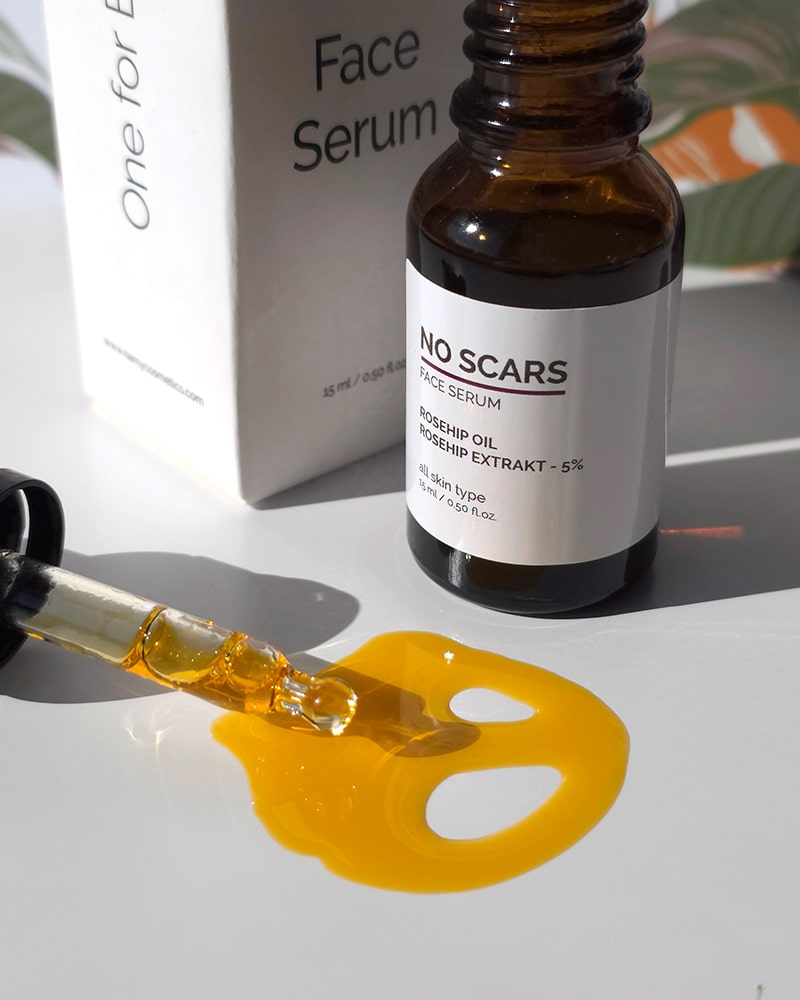 Rosehip 5% | Prírodné pleťové sérum | Jazvy | Vrásky