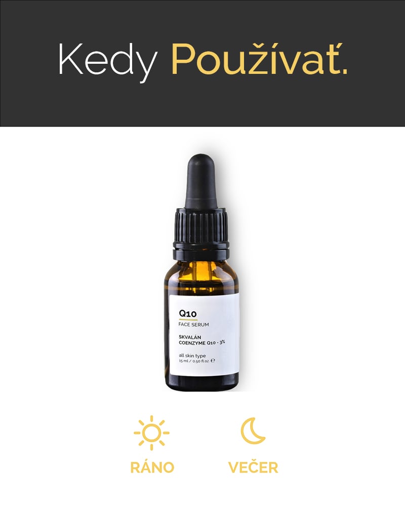 Kedy používať pleťové sérum s koenzýmom Q10