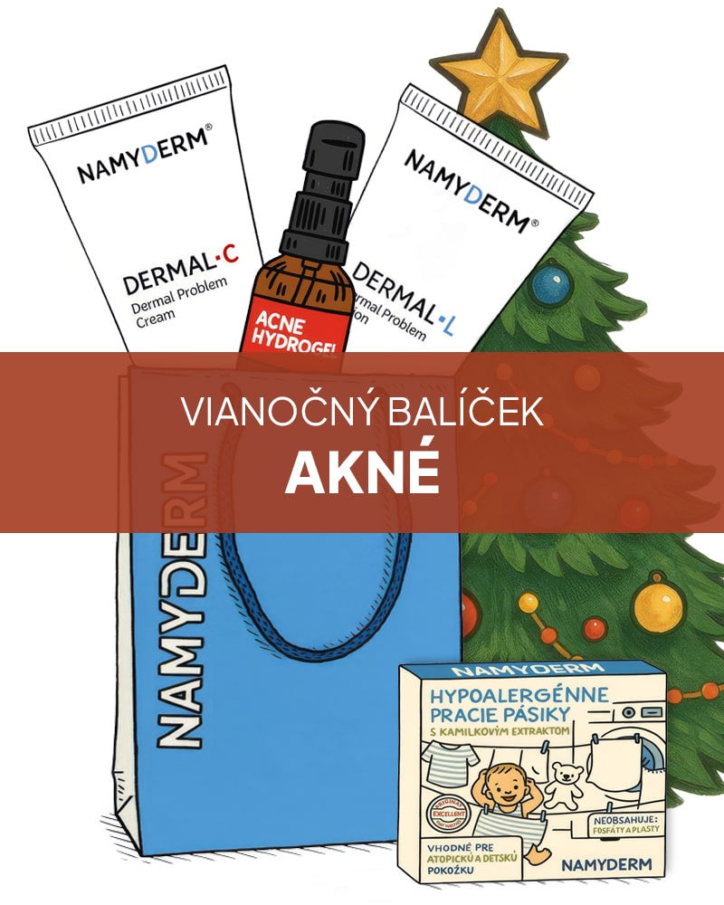 Zvýhodnený darčekový balíček produktov na akné