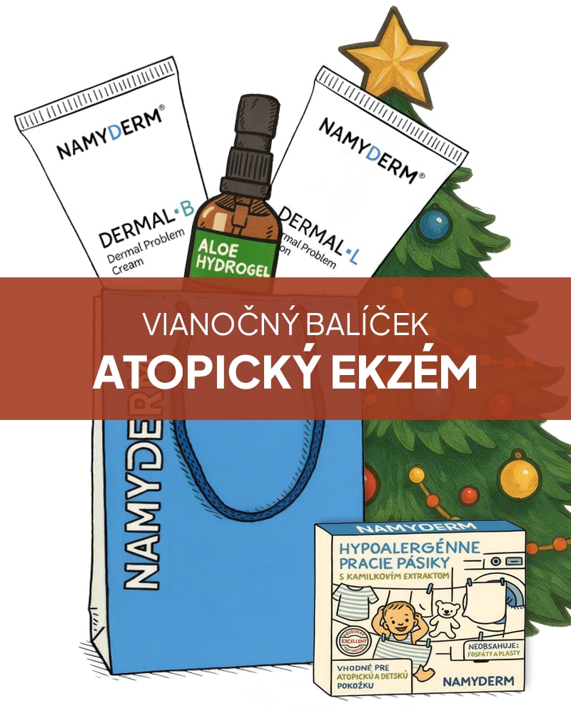 Zvýhodnený darčekový balíček produktov na atopický ekzém
