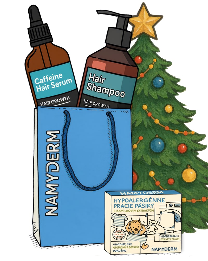 Zvýhodnený darčekový balíček produktov na podporu rastu vlasov