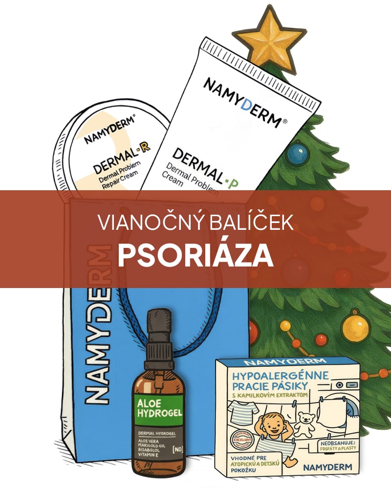 Zvýhodnený darčekový balíček produktov na psoriázu